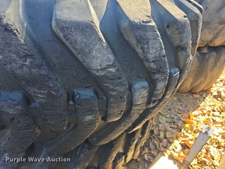 image for item DZ3502 (2) Duramax 23.5-25 tires and wheels