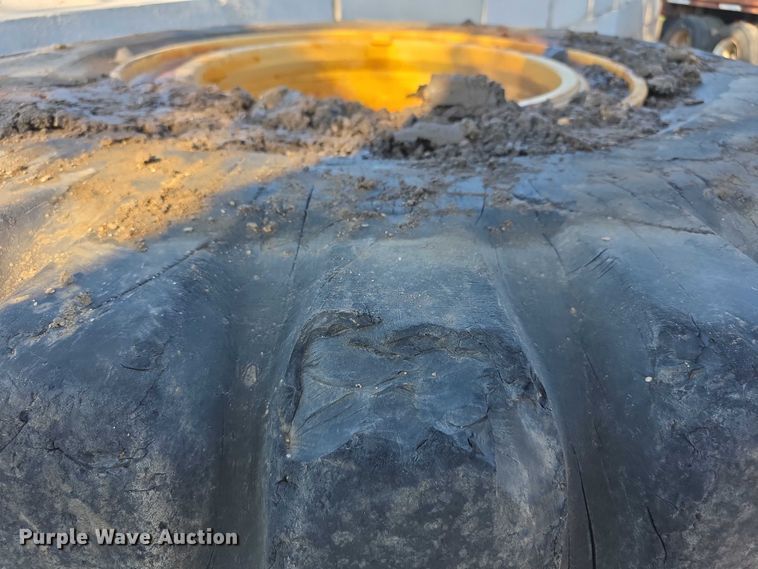 image for item DZ3503 (3) Goodyear 23.5-25 tires and wheels