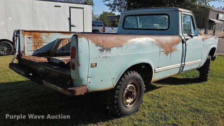 image for item DZ6399 1974 International Harvester  D200 Eight pickup truck