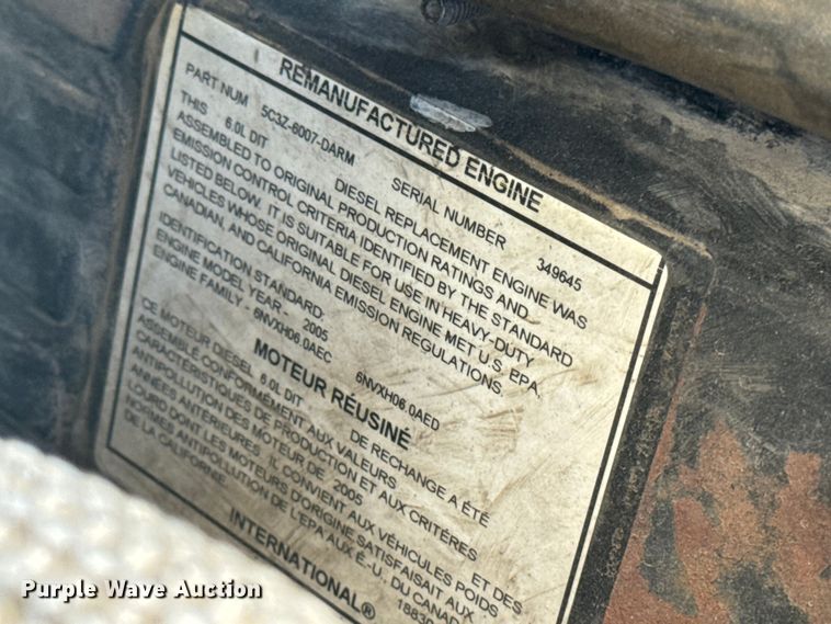 image for item EA1989 2005 Ford F-550 utility / service truck