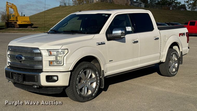 2016 Ford F150 Platinum