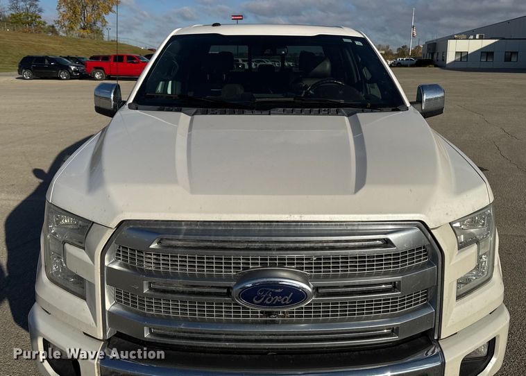 image for item EA2022 2016 Ford F150 Platinum SuperCrew pickup truck