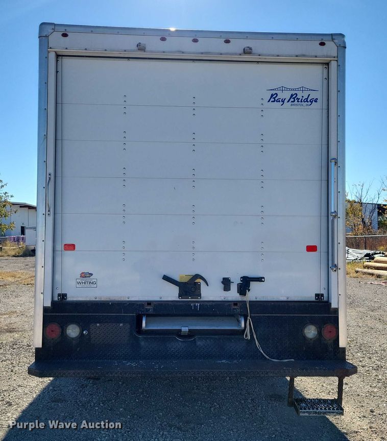 image for item EA2725 2018 Chevrolet Express Bay Bridge box truck