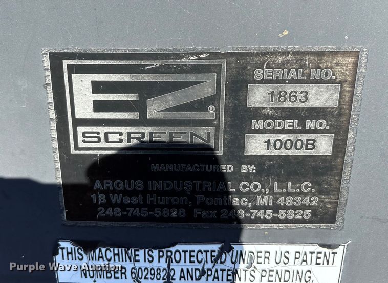 image for item EA7720 EZ-Screen 1000B screen