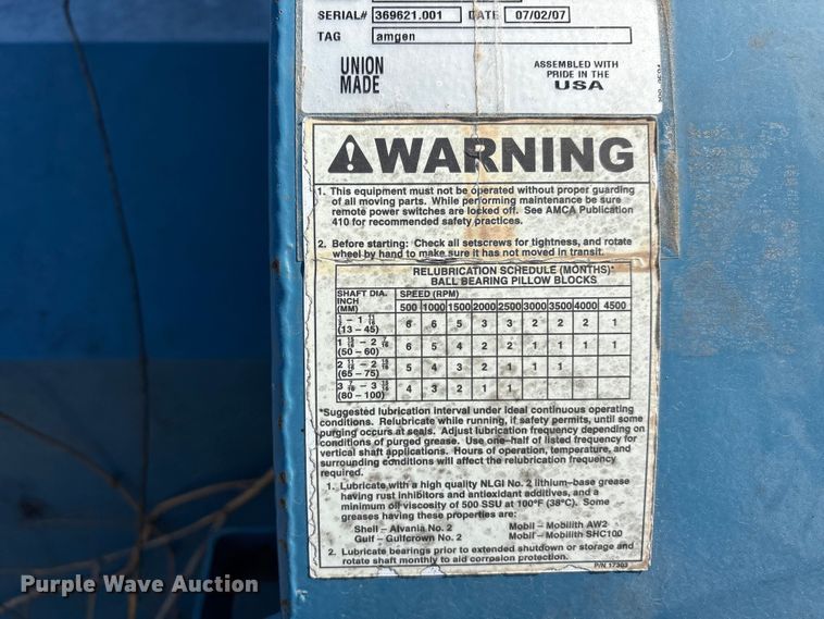 image for item EA7728 Carnes VBB30C1G1B12A1 blower