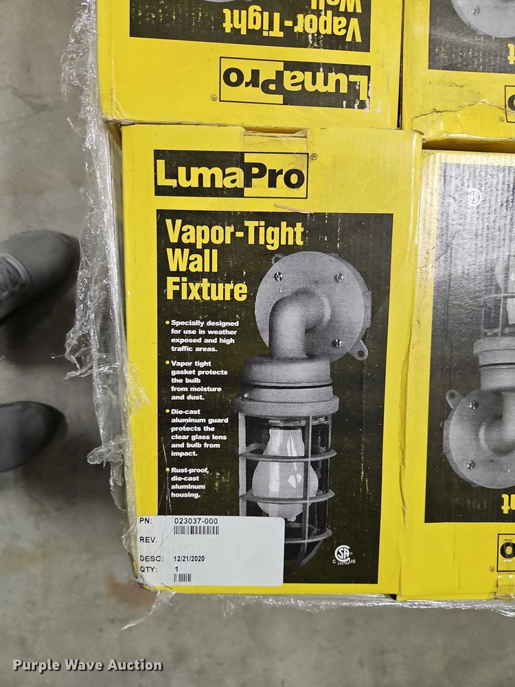 image for item EB8433 Approximately 60 LumaPro light fixtures