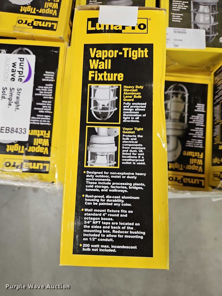 image for item EB8433 Approximately 60 LumaPro light fixtures