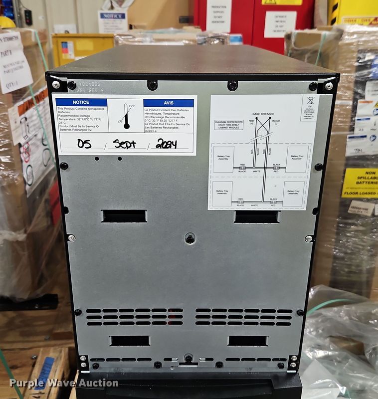 image for item EB8437 (6) Eaton 9155-15 uninterruptable power supply 