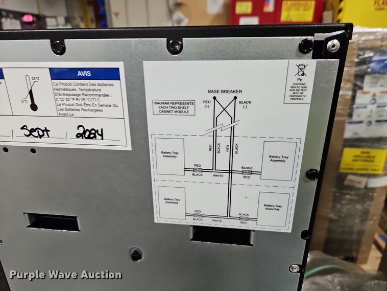 image for item EB8437 (6) Eaton 9155-15 uninterruptable power supply 