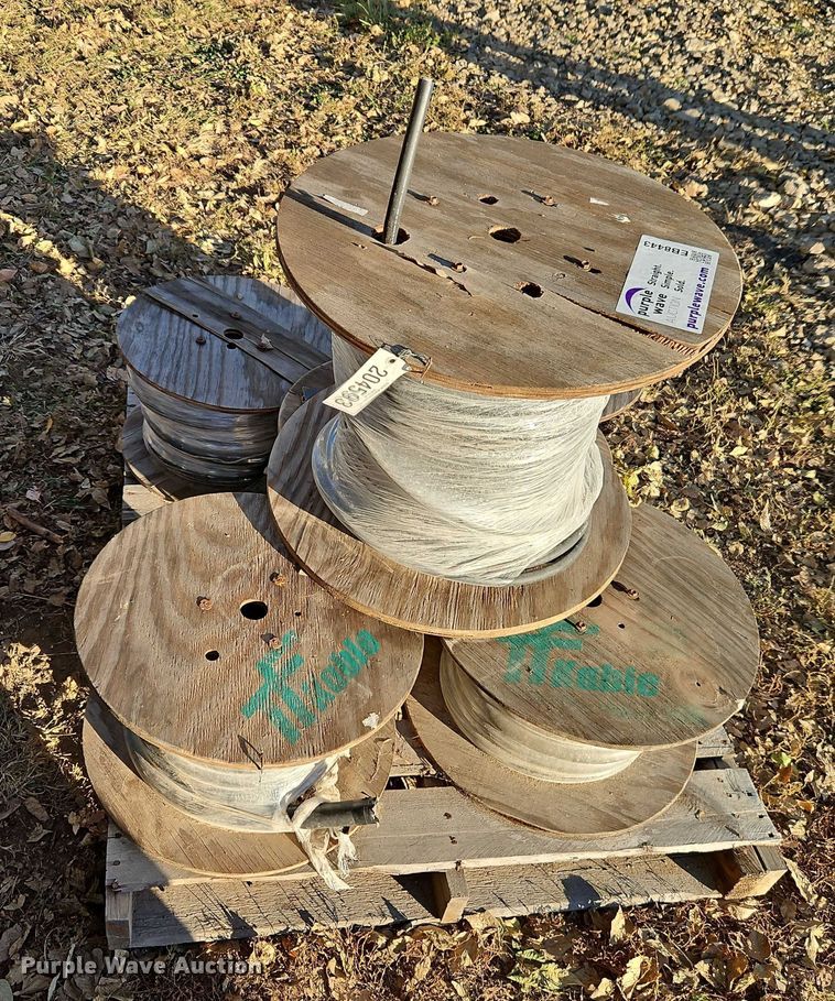 image for item EB8443 (6) spools of 646 MCM DLO electrical wire