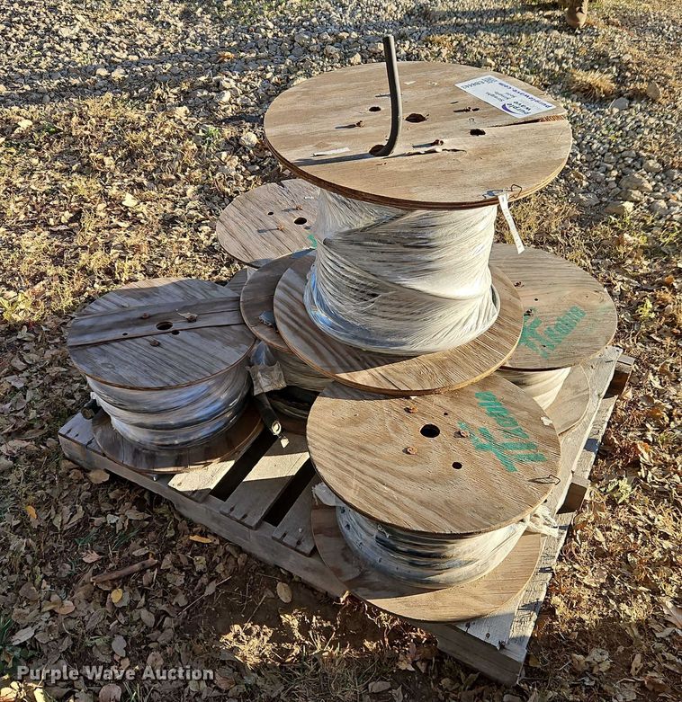 image for item EB8443 (6) spools of 646 MCM DLO electrical wire