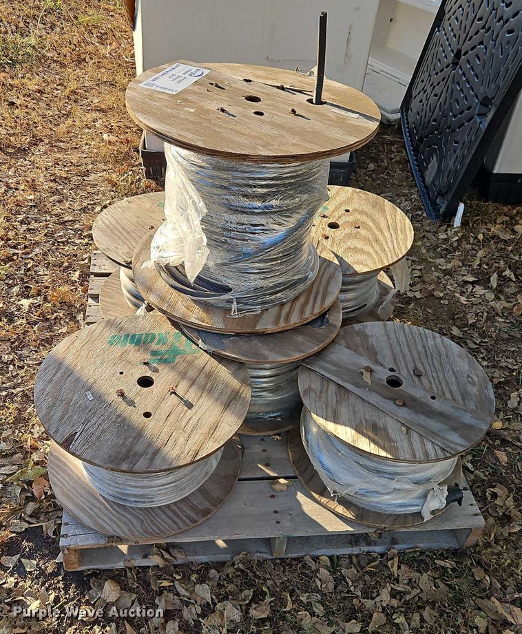 image for item EB8443 (6) spools of 646 MCM DLO electrical wire