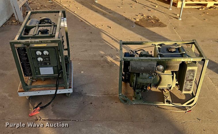 image for item EB8445 (2) Dewey Electronics 531A generators