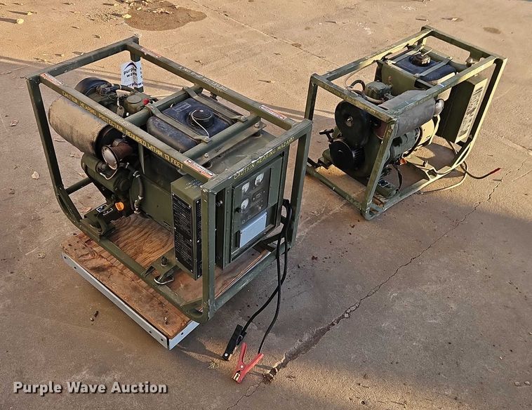 image for item EB8445 (2) Dewey Electronics 531A generators