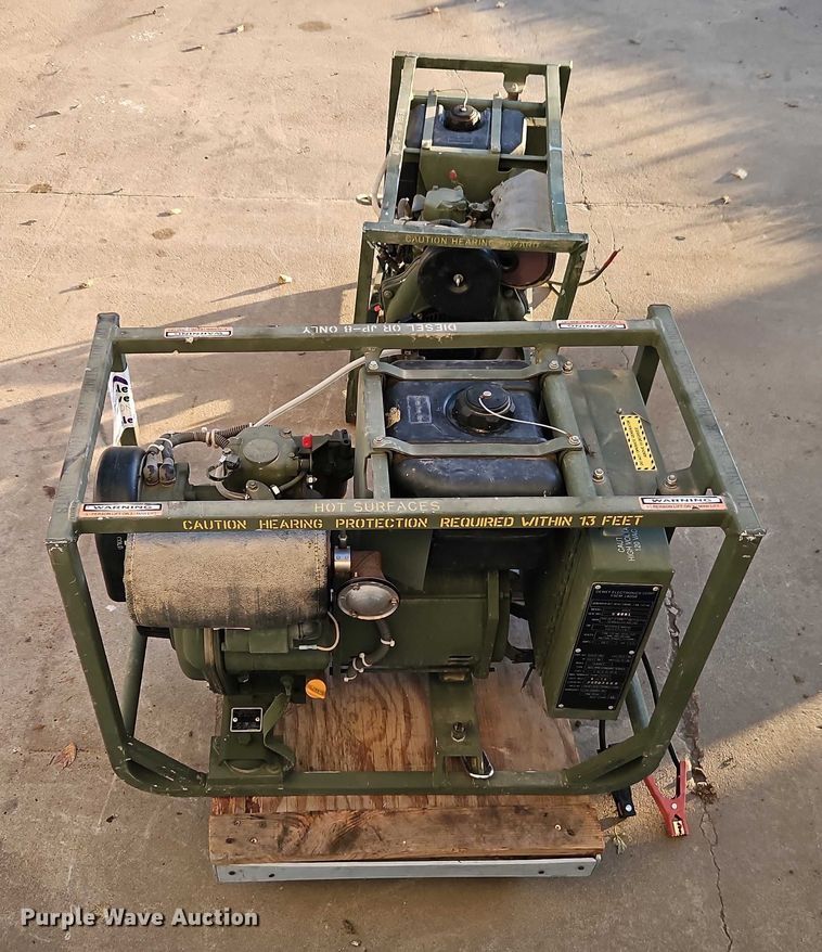 image for item EB8445 (2) Dewey Electronics 531A generators