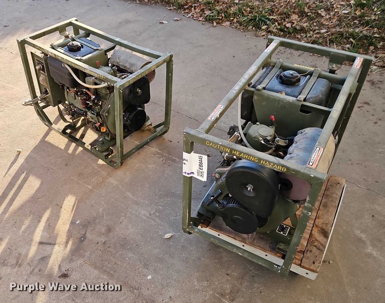 image for item EB8445 (2) Dewey Electronics 531A generators