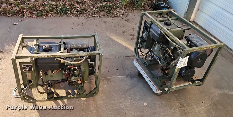 image for item EB8445 (2) Dewey Electronics 531A generators