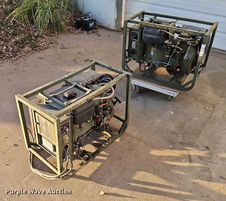 image for item EB8445 (2) Dewey Electronics 531A generators