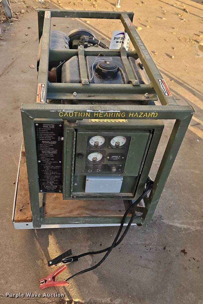 image for item EB8445 (2) Dewey Electronics 531A generators