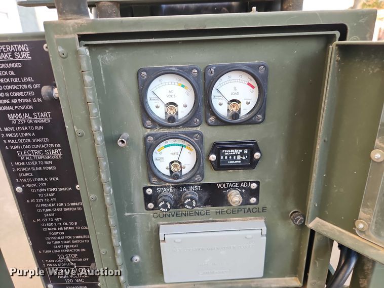 image for item EB8445 (2) Dewey Electronics 531A generators