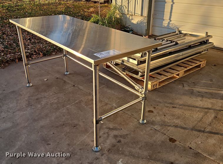 image for item EB8446 (5) John Boos stainless steel tables