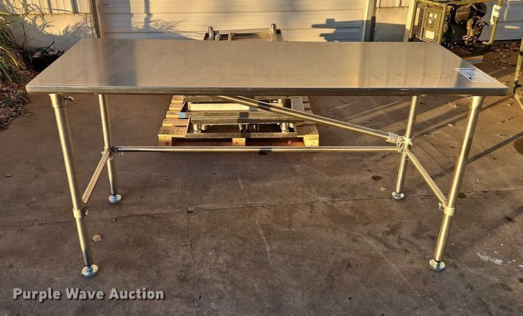 image for item EB8446 (5) John Boos stainless steel tables