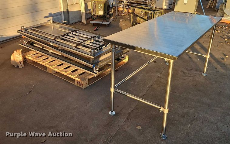 image for item EB8446 (5) John Boos stainless steel tables