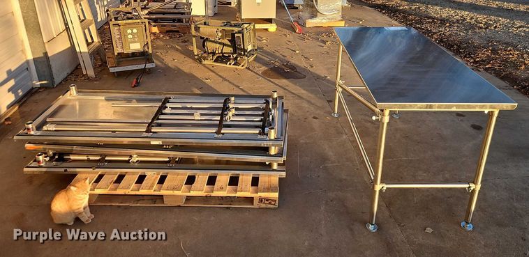 image for item EB8446 (5) John Boos stainless steel tables