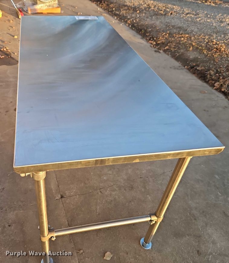 image for item EB8446 (5) John Boos stainless steel tables