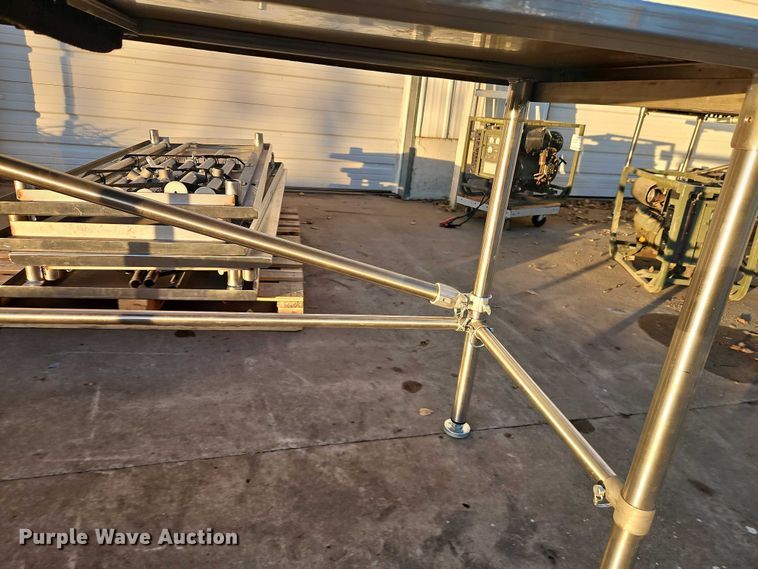 image for item EB8446 (5) John Boos stainless steel tables