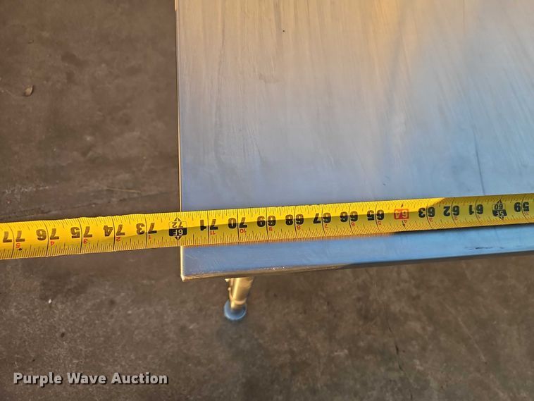 image for item EB8446 (5) John Boos stainless steel tables