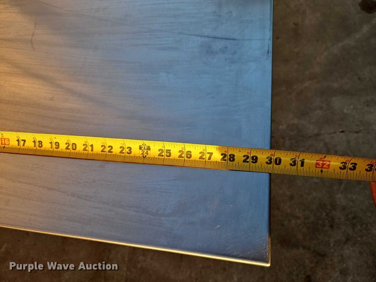 image for item EB8446 (5) John Boos stainless steel tables