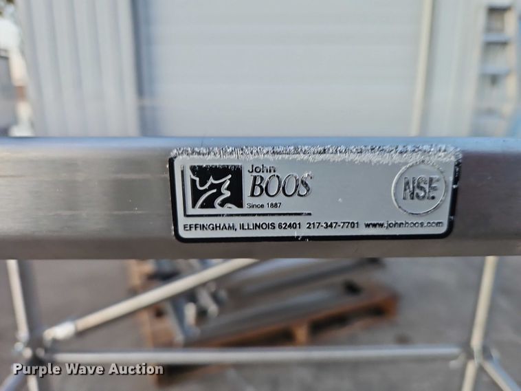 image for item EB8447 (4) John Boos ST6-3048SBK stainless Steel Tables