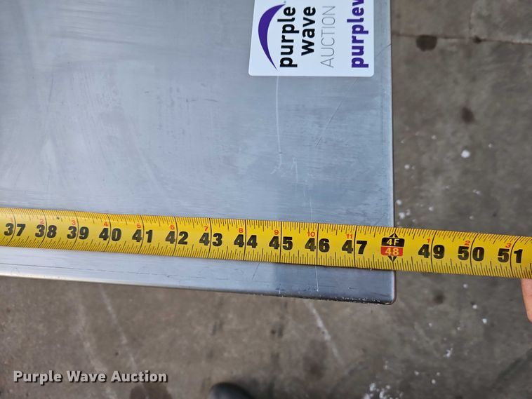 image for item EB8447 (4) John Boos ST6-3048SBK stainless Steel Tables