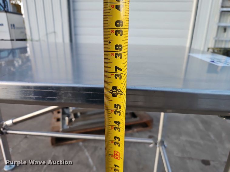 image for item EB8447 (4) John Boos ST6-3048SBK stainless Steel Tables