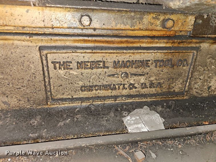 image for item EB8451 Nebel metal lathe