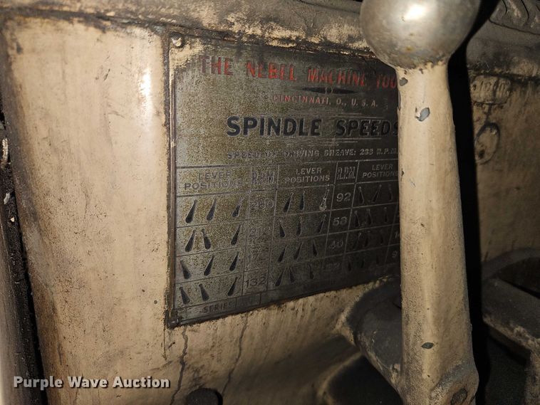 image for item EB8451 Nebel metal lathe