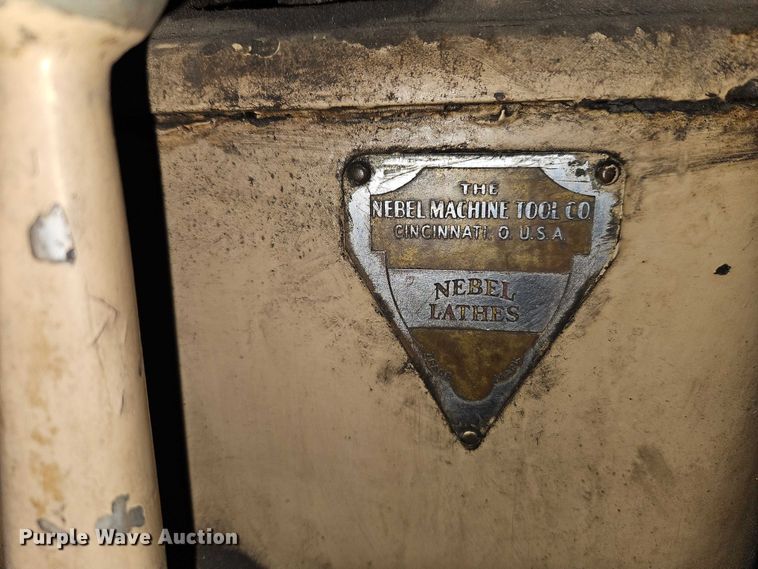 image for item EB8451 Nebel metal lathe