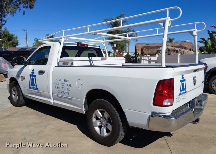 image for item EC1247 2023 RAM 1500 pickup truck