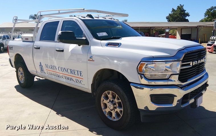 image for item EC1248 2020 RAM 2500 Crew Cab pickup truck