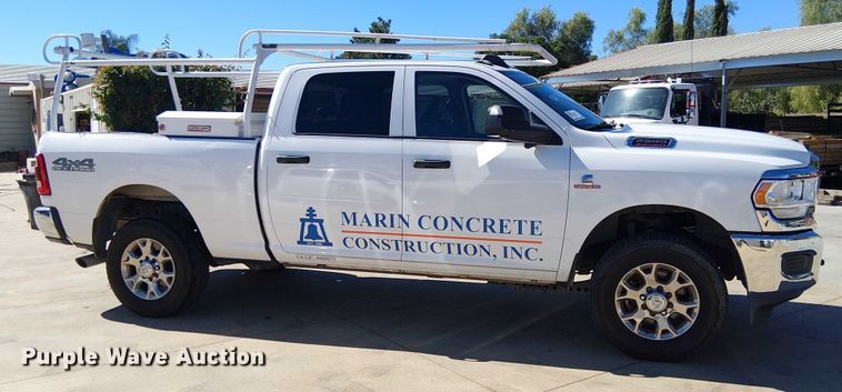 image for item EC1248 2020 RAM 2500 Crew Cab pickup truck