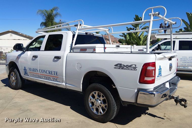 image for item EC1248 2020 RAM 2500 Crew Cab pickup truck