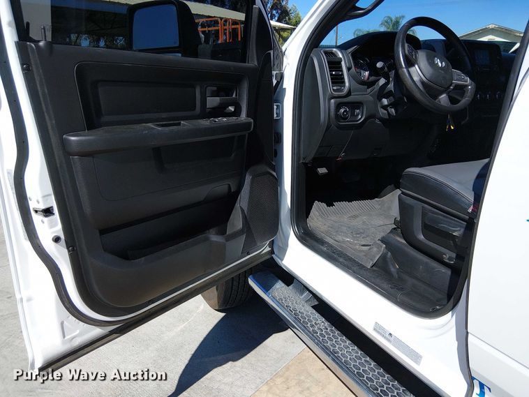 image for item EC1249 2023 RAM 4500HD Crew Cab flatbed truck