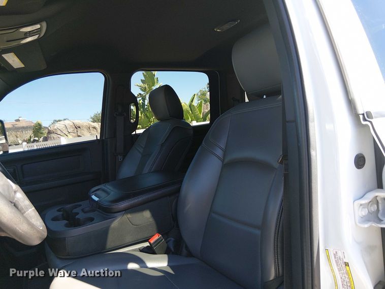 image for item EC1249 2023 RAM 4500HD Crew Cab flatbed truck