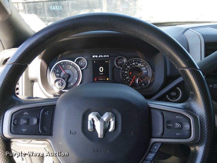 image for item EC1249 2023 RAM 4500HD Crew Cab flatbed truck