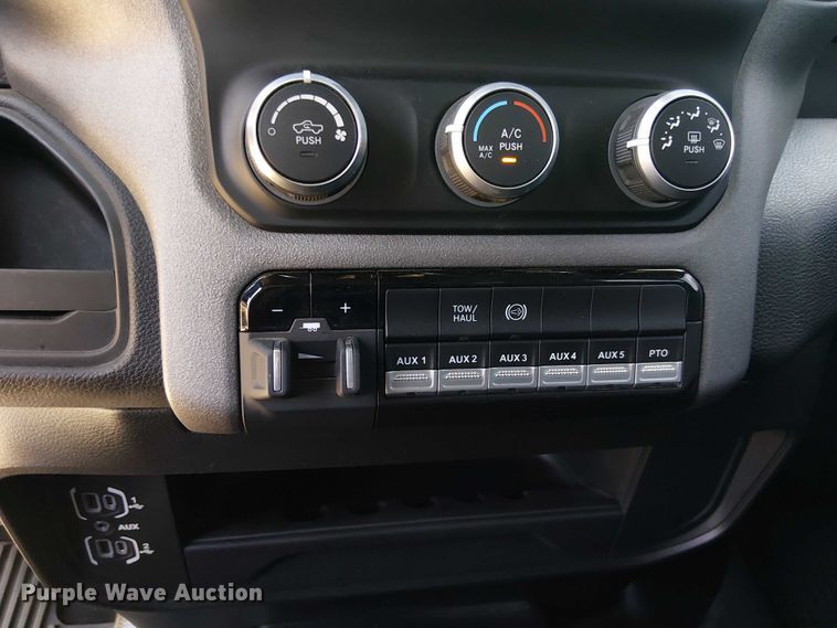 image for item EC1249 2023 RAM 4500HD Crew Cab flatbed truck