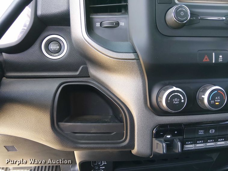 image for item EC1249 2023 RAM 4500HD Crew Cab flatbed truck