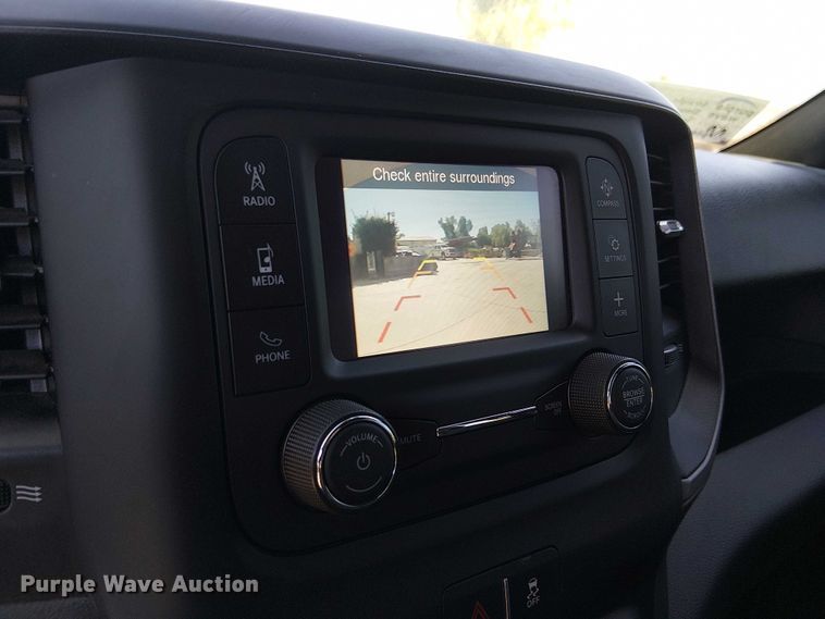 image for item EC1249 2023 RAM 4500HD Crew Cab flatbed truck