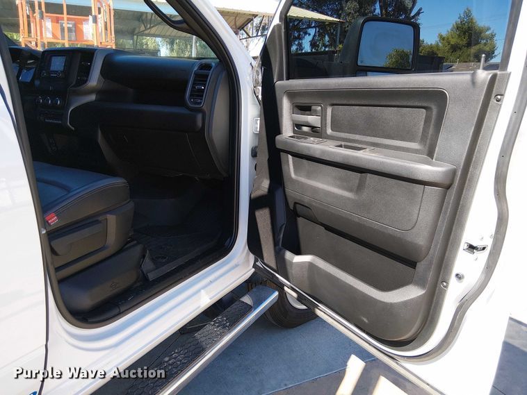 image for item EC1249 2023 RAM 4500HD Crew Cab flatbed truck