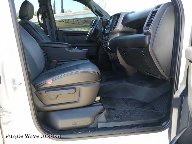 image for item EC1249 2023 RAM 4500HD Crew Cab flatbed truck